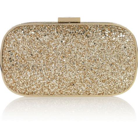 anya hindmarch marano metallic glitter-finished box clutch|Anya Hindmarch Marano Purse .